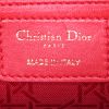 Borsa Dior Lady Dior modello medio in pelle cannage rossa - Detail D4 thumbnail