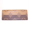 Shopping bag Louis Vuitton Onthego modello grande in tela monogram bicolore marrone - Detail D5 thumbnail