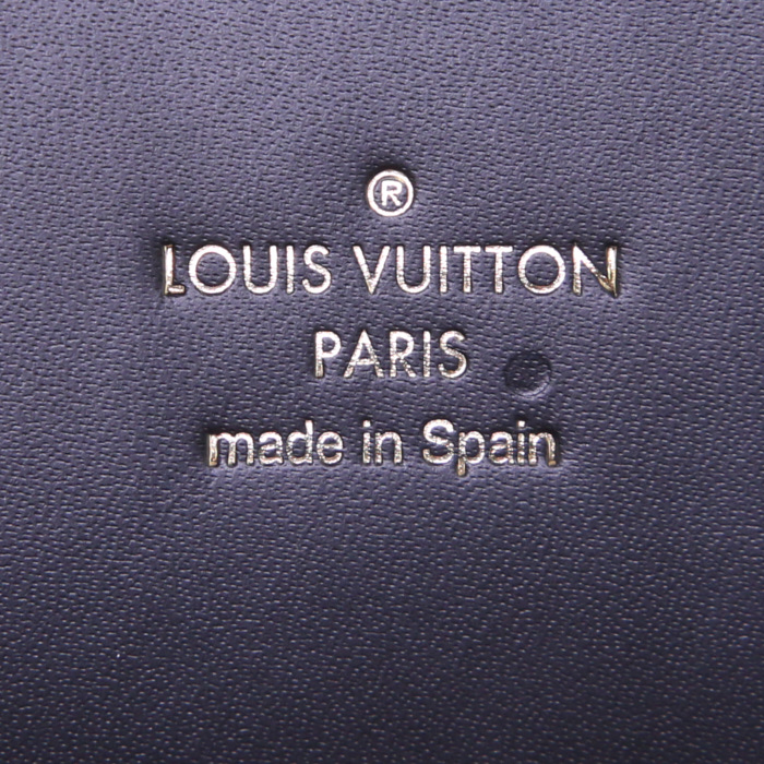 Louis Vuitton Phenix medium model handbag in brown monogram canvas and black leather - Detail D4