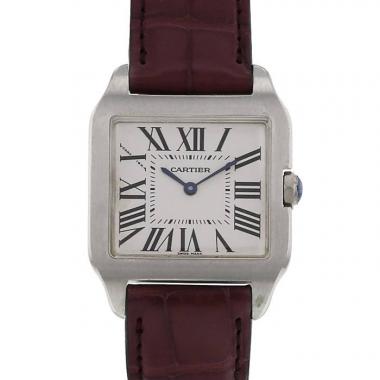 Orologio Cartier Santos-Dumont in oro bianco Ref :  2789 Circa  2000