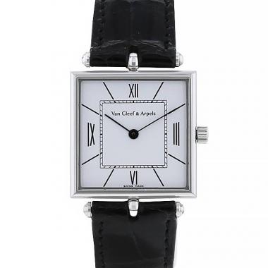 Orologio Van Cleef 
Arpels in acciaio Ref :  HH12613 Circa  1990
