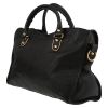 Balenciaga Classic City Metallic Edge handbag in black leather - Detail D5 thumbnail