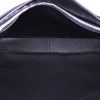 Sac bandoulière Hermès Steve en cuir taurillon clémence noir - Detail D2 thumbnail