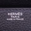 Sac bandoulière Hermès Steve en cuir taurillon clémence noir - Detail D3 thumbnail