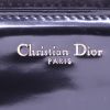 Bolso bandolera Dior Cest Dior modelo pequeño en charol negro - Detail D4 thumbnail