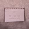 Gucci Dionysus small model bag worn on the shoulder or carried in the hand in beige monogram canvas and beige suede - Detail D4 thumbnail