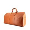 Bolsa de viaje Louis Vuitton Keepall 55 cm en cuero Epi color oro - 00pp thumbnail