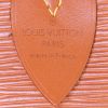 Borsa da viaggio Louis Vuitton Keepall 55 cm in pelle Epi gold - Detail D3 thumbnail