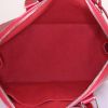 Louis Vuitton Alma small model handbag in red Rubis epi leather and natural leather - Detail D2 thumbnail