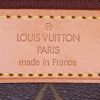 Shopping bag Louis Vuitton Alto in tela monogram cerata marrone e pelle naturale - Detail D3 thumbnail