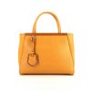 Fendi 2 Jours small model shoulder bag in orange leather - 360 thumbnail