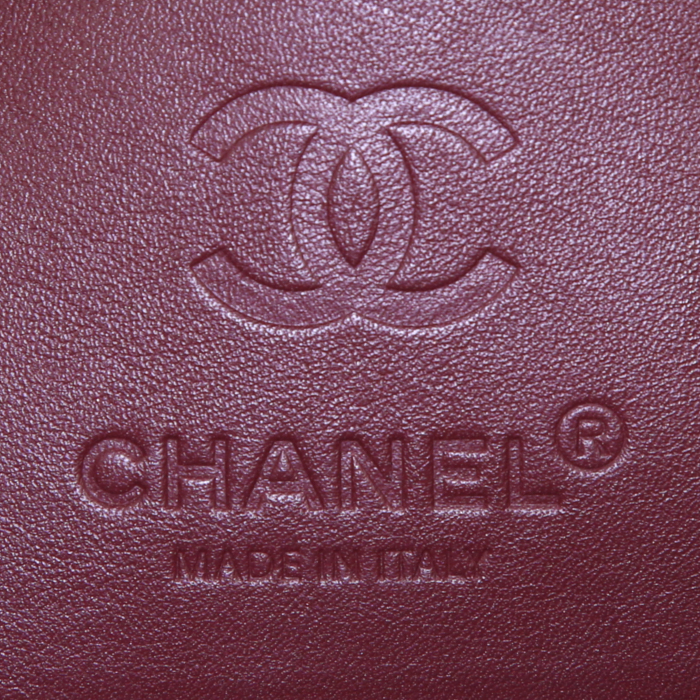 Chanel Coco Cocoon shopping bag in black quilted canvas and black leather - Detail D3