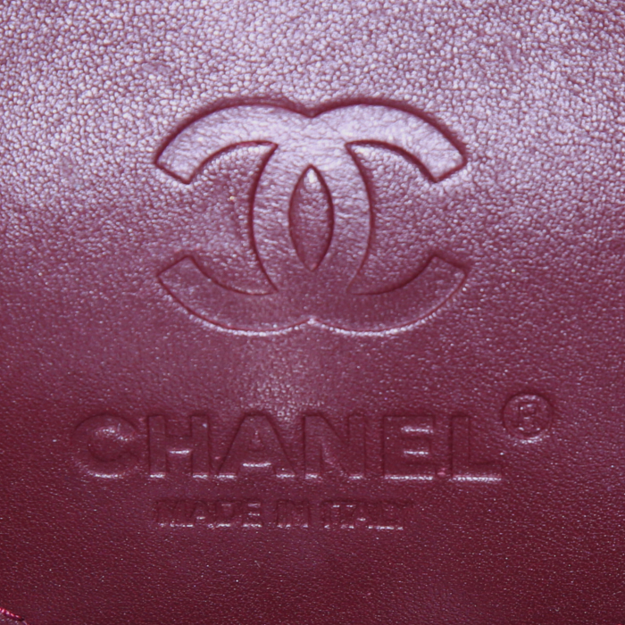 Chanel Coco Cocoon handbag in black quilted canvas and black leather - Detail D3