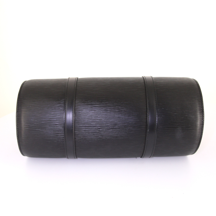 Borsa Louis Vuitton Soufflot in pelle Epi nera - Detail D4