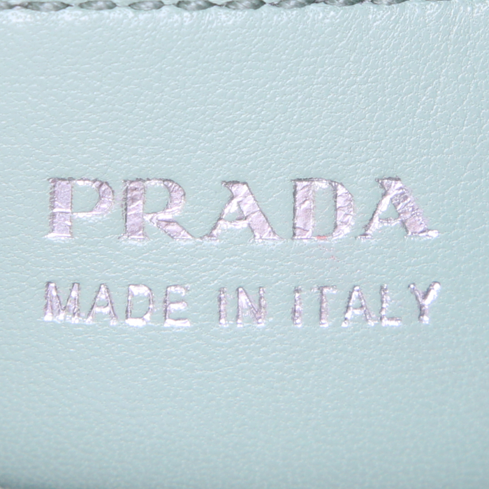 Bolso Cabás Prada Double en cuero saffiano rosa - Detail D4