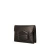 Pochette Hermès Faco en cuir box noir - 00pp thumbnail