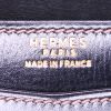 Pochette Hermès Faco en cuir box noir - Detail D3 thumbnail