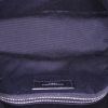 Saint Laurent Loulou small model shoulder bag in black chevron quilted leather - Detail D3 thumbnail