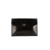 Hermes Rio pouch in black box leather - 360 thumbnail