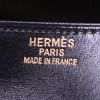 Bolsito de mano Hermes Rio en cuero box negro - Detail D3 thumbnail