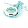 Bracelet jonc Tiffany & Co Elsa Peretti Donut moyen modèle en argent - Detail D2 thumbnail