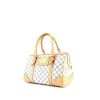Louis Vuitton Berkeley handbag in azur damier canvas and natural leather - 00pp thumbnail