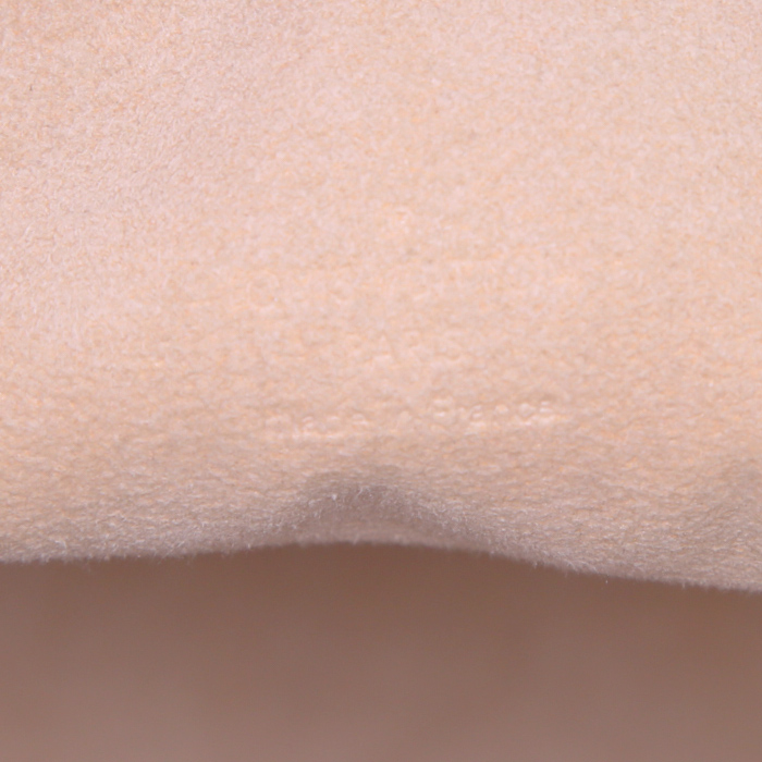 Borsa Louis Vuitton Berkeley in tela a scacchi e pelle naturale - Detail D3