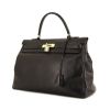 Hermes Kelly 35 cm handbag in black Ardenne leather - 00pp thumbnail