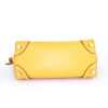 Celine Luggage Micro handbag in yellow grained leather - Detail D4 thumbnail