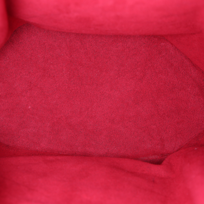 Louis Vuitton Sac d'épaule shoulder bag in red epi leather - Detail D2