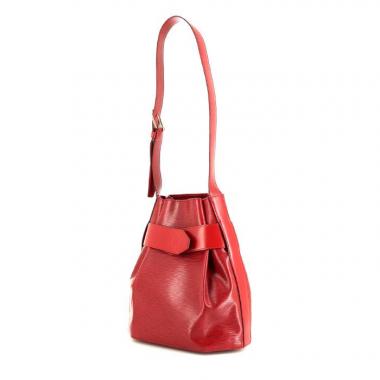 Borsa a spalla Louis Vuitton Sac d'épaule in pelle Epi rossa