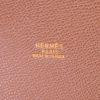 Shopping bag Hermes Mangeoire in pelle Courchevel gold - Detail D3 thumbnail