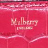 Borsa a tracolla Mulberry Darley in pelle rossa simil coccodrillo - Detail D3 thumbnail