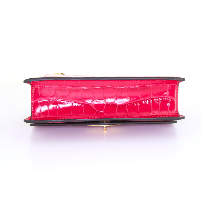 Mulberry Darley shoulder bag in red leather - Detail D4