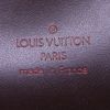 Porta-documentos Louis Vuitton Altona en lona a cuadros revestida ébano y cuero esmaltado ébano - Detail D3 thumbnail