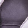 Bolso de mano Louis Vuitton Speedy Cube en ante gris y cuero gris - Detail D2 thumbnail