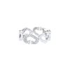 Cartier Coeur et Symbole ring in white gold and diamonds - 00pp thumbnail