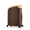 Louis Vuitton Horizon 50 suitcase in brown monogram canvas and natural leather - 00pp thumbnail