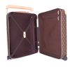 Louis Vuitton Horizon 50 suitcase in brown monogram canvas and natural leather - Detail D2 thumbnail