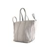 Shopping bag Balenciaga Bazar shopper in pelle grigia - 00pp thumbnail