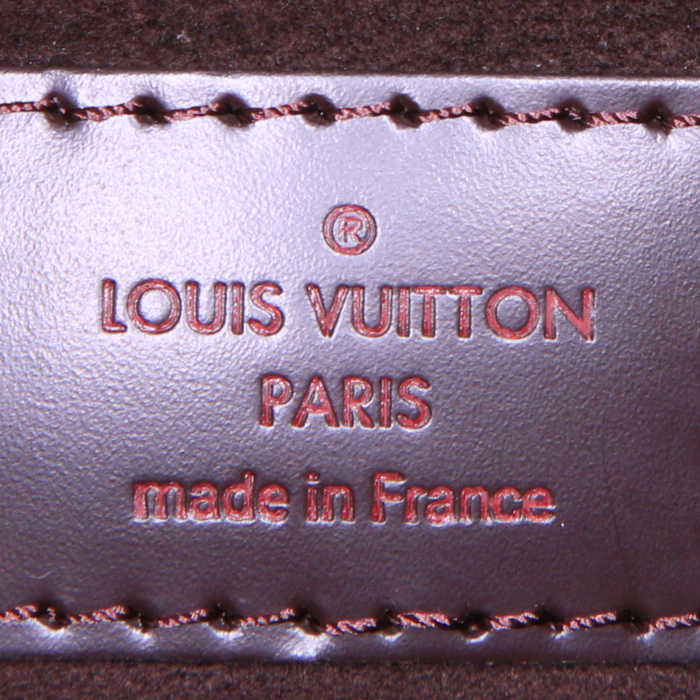 Louis Vuitton Portobello handbag in ebene damier canvas - Detail D3