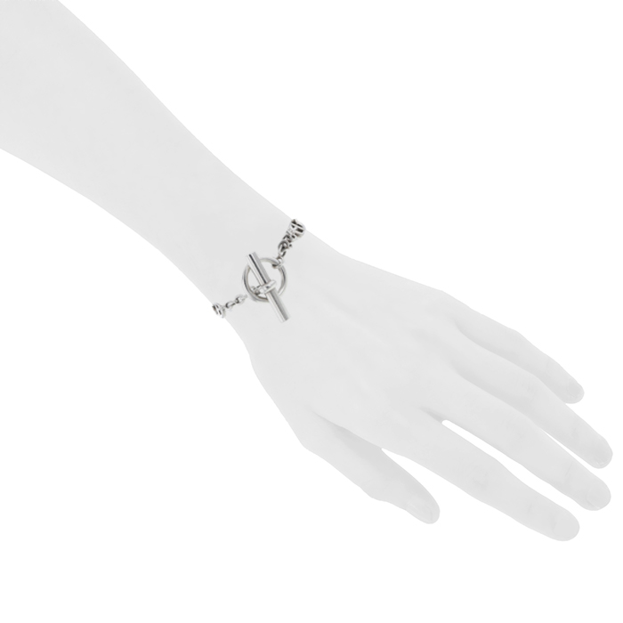 Bracciale Hermes Chaine d'Ancre in argento - Detail D1