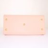 Yves Saint Laurent Chyc handbag in pink grained leather - Detail D4 thumbnail