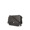 Sac porté épaule Givenchy Bow Cut en lézard noir - 00pp thumbnail
