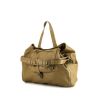 Jerome Dreyfuss Billy L shopping bag in khaki leather - 00pp thumbnail