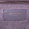 Saint Laurent Duffle shoulder bag in grey leather - Detail D4 thumbnail