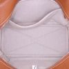 Hermes Victoria handbag in gold leather taurillon clémence - Detail D2 thumbnail