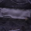 Sac porté épaule ou main Chanel Shopping GST petit modèle en cuir grainé matelassé noir - Detail D2 thumbnail