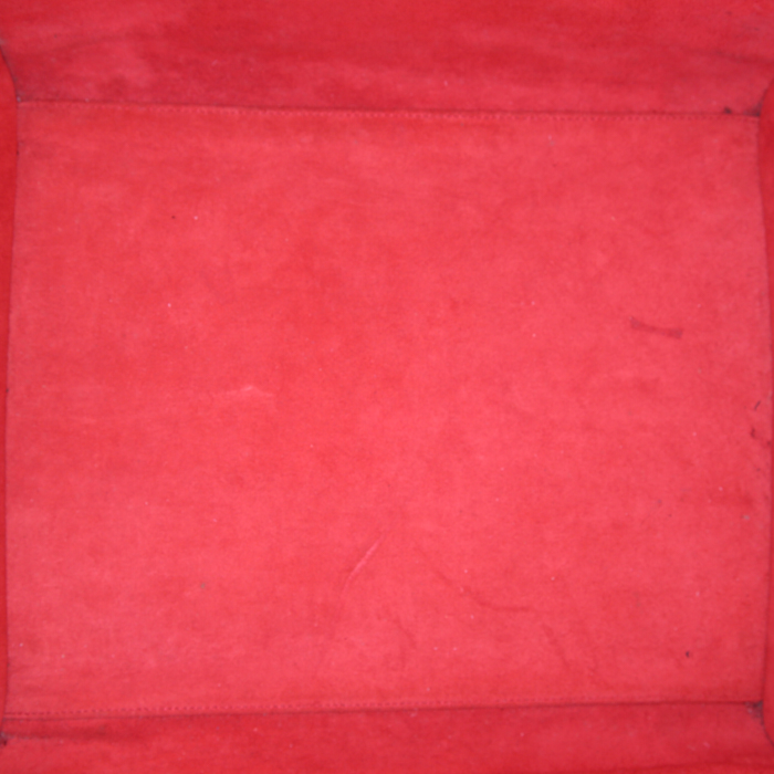 Shopping bag Céline Phantom in pelle corallo - Detail D2