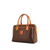 Celine Vintage handbag in brown logo canvas and brown leather - 00pp thumbnail